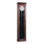 A mahogany Pulsynetic C-7 electromagnetic pendulum master clock Gents, Leicester, circa 1927 The