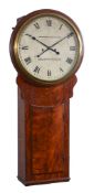 A rare George III mahogany hour-striking tavern clock The dial signed for Desbois and Wheeler,