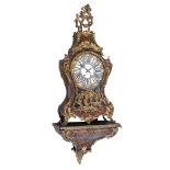 Ω A Louis XV style gilt brass mounted Boulle bracket clock The dial signed for Passeral, Paris,