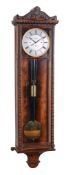 A Fine Viennese mahogany grande-sonnerie striking Dachluhr regulator wall clock Anton Pohl, Vienna,