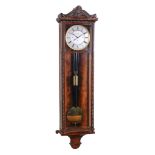 A Fine Viennese mahogany grande-sonnerie striking Dachluhr regulator wall clock Anton Pohl, Vienna,