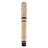 Sheaffer, Centential Collection 100 Year Anniversary, a limited edition 18 carat gold fountain pen,