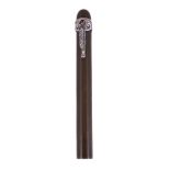 Montegrappa, Cigar, a brown fountain pen, with a brown resin cap and barrel, uninked, no box or