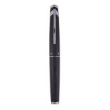 Visconti, Pininfarina, a limited edition carbon graphite fountain pen, no.616/930, with a carbon