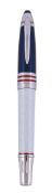 Montblanc, John F. Kennedy, 1917, a limited edition fountain pen, no.0059/1917, 2015, with a white