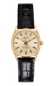 Ω Rolex, Oyster Perpetual, ref. 6564, an 18 carat gold wristwatch, no. 385054, circa 1958,