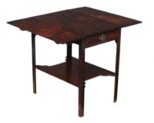 A George III mahogany Pembroke table, circa 1770, in the manner of Thomas Chippendale, the