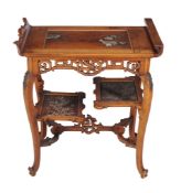 Ω A French Aesthetic Movement table in Japonaise taste , last third 19th