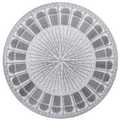 Piero Fornasetti (1913-1988) for Atelier Fornasetti, Architettura, a circular table, designed 1955,