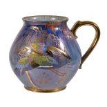 Sketching Bird, a Carlton Ware Handcraft jug, printed and painted marks, no. 3904, 17cm high