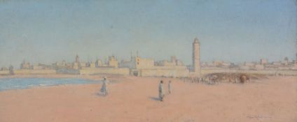 Tom Robertson (British 1850-1947) - Mogador, Southern Morocco Oil on canvas Signed lower right 33