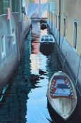 δ Graham Bannister (British b 1954) - Venice Oil on canvas Signed and dated 83 lower left 140 x