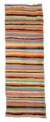 A Moroccan kilim, approximately 401 x 124cm