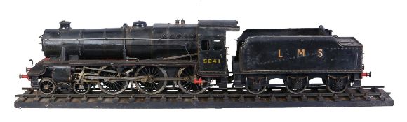 A well-engineered 3 Â½ inch gauge model of a London Midland and Scottish Railway 'Black 5' 4-6-0