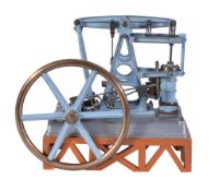 A well-engineered model of a 'Vulcan' live steam beam engine, built to the design by Edgar T.