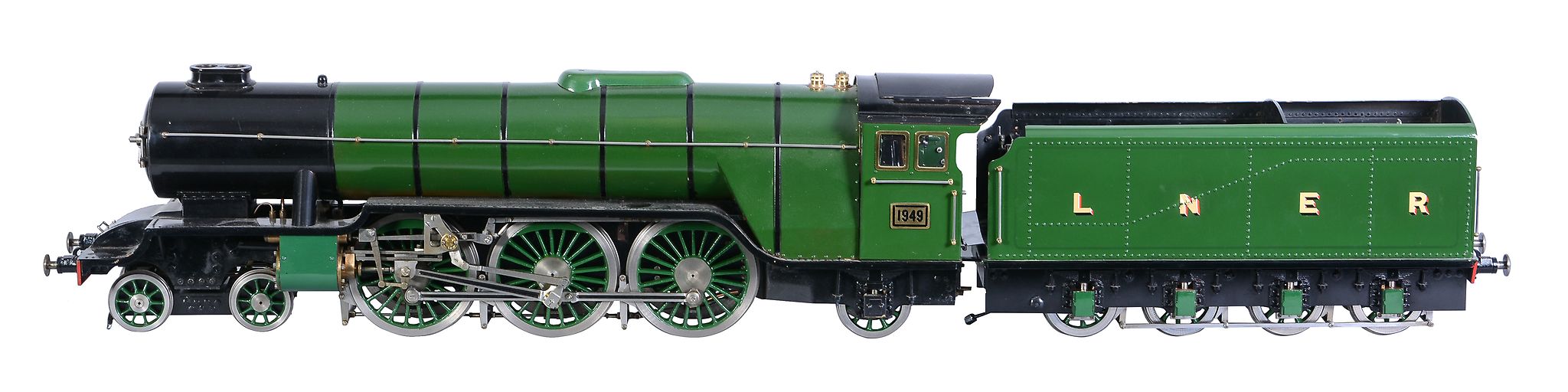 An Exhibition quality model of a 3 Â½ inch gauge 4-6-2 LNER tender locomotive No 1949 'Highland