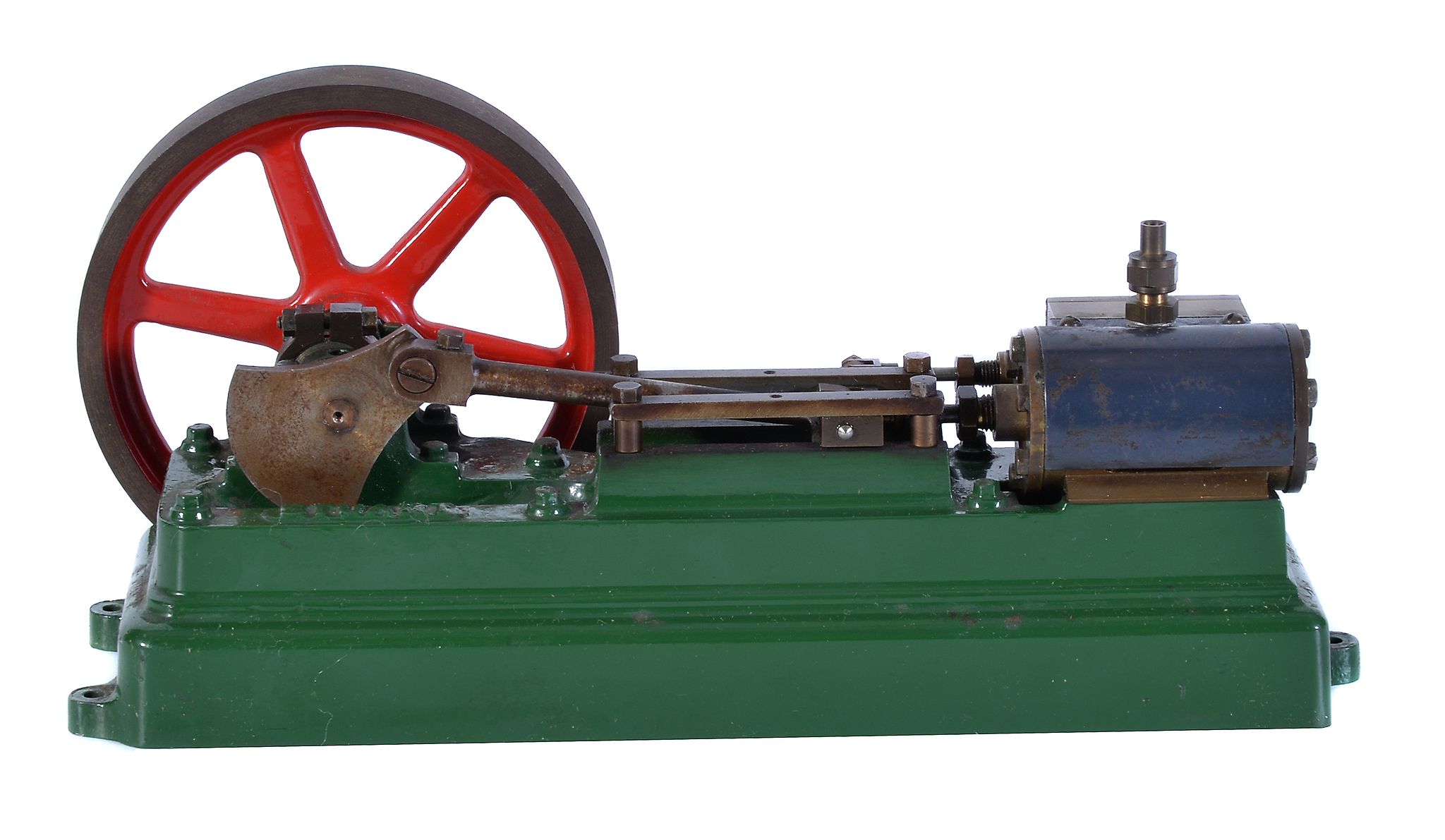 A model of a Stuart Turner S50 horizontal mill engine, being of open balanced crank design with - Image 2 of 2