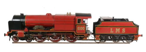 A well-engineered 10 Â¼ inch gauge model of the London Midland Scottish No 6100 Royal Scot tender