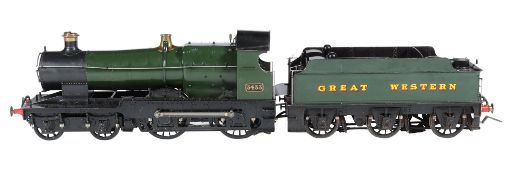 An exhibition quality built 5 inch gauge model of a Great Western Railway 4-4-0 'Bulldog' tender