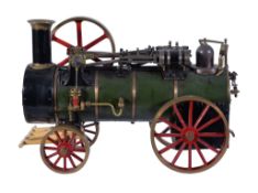 A well-engineered freelance model of an Agricultural Portable steam engine, built in approximately