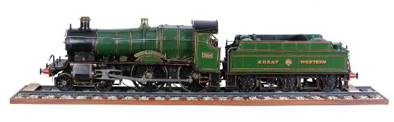 A well-engineered 5 inch gauge model of a Great Western Railway County Class 4-4-0 tender