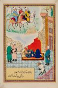 Kem Kimon E Marengo. Set of 5 World War II propaganda posters depicting adaptations of Shahnameh