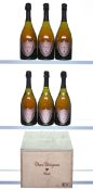 1996 Champagne Dom Perignon Rose6x75cl - OWC