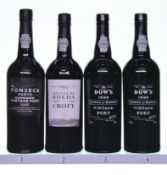 1997 Croft Quinta do Roeda 1x75cl1996 Fonseca Guimaraen 1x75cl1999 Dow's Quinta do Bonfim 2x75cl Tot