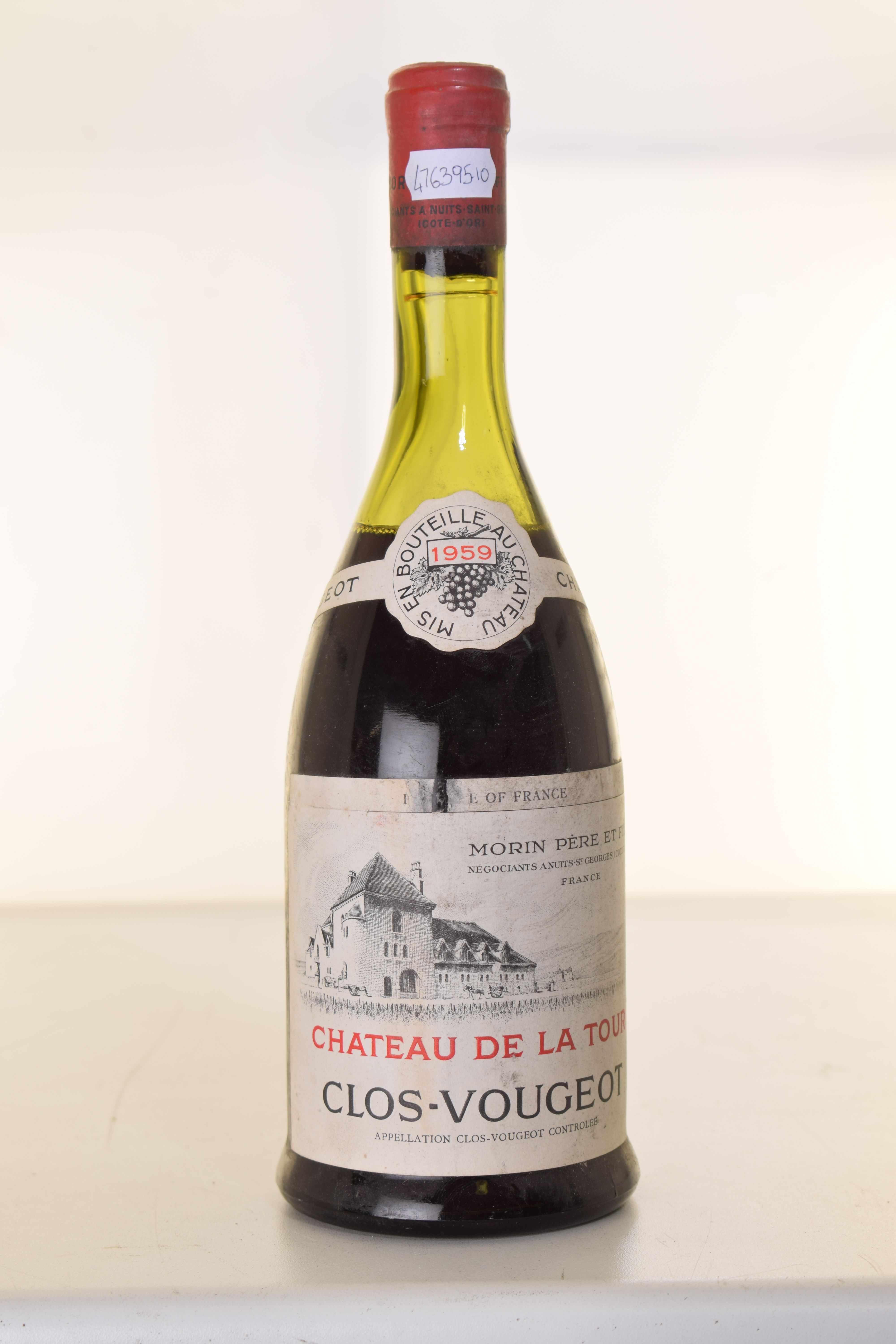 Clos Vougeot 1959Chateau de la Tour 1 bt MS