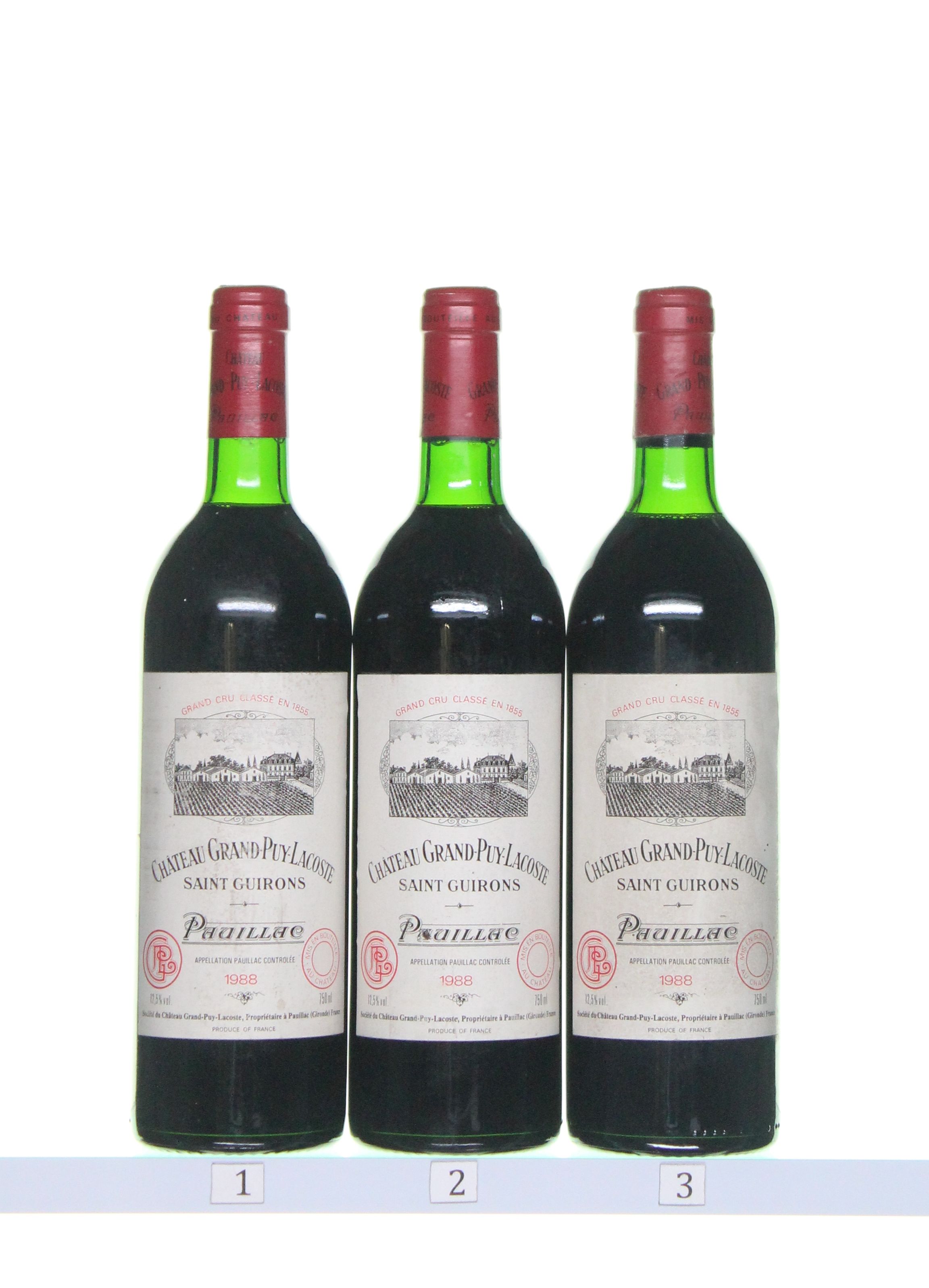 1988 Chateau Grand Puy Lacoste