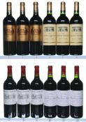 2004 Chateau d'Angludet Margaux3x75cl2004 Chateau BatailleyPauillac3x75cl2004 Chateau Haut Bages Lib