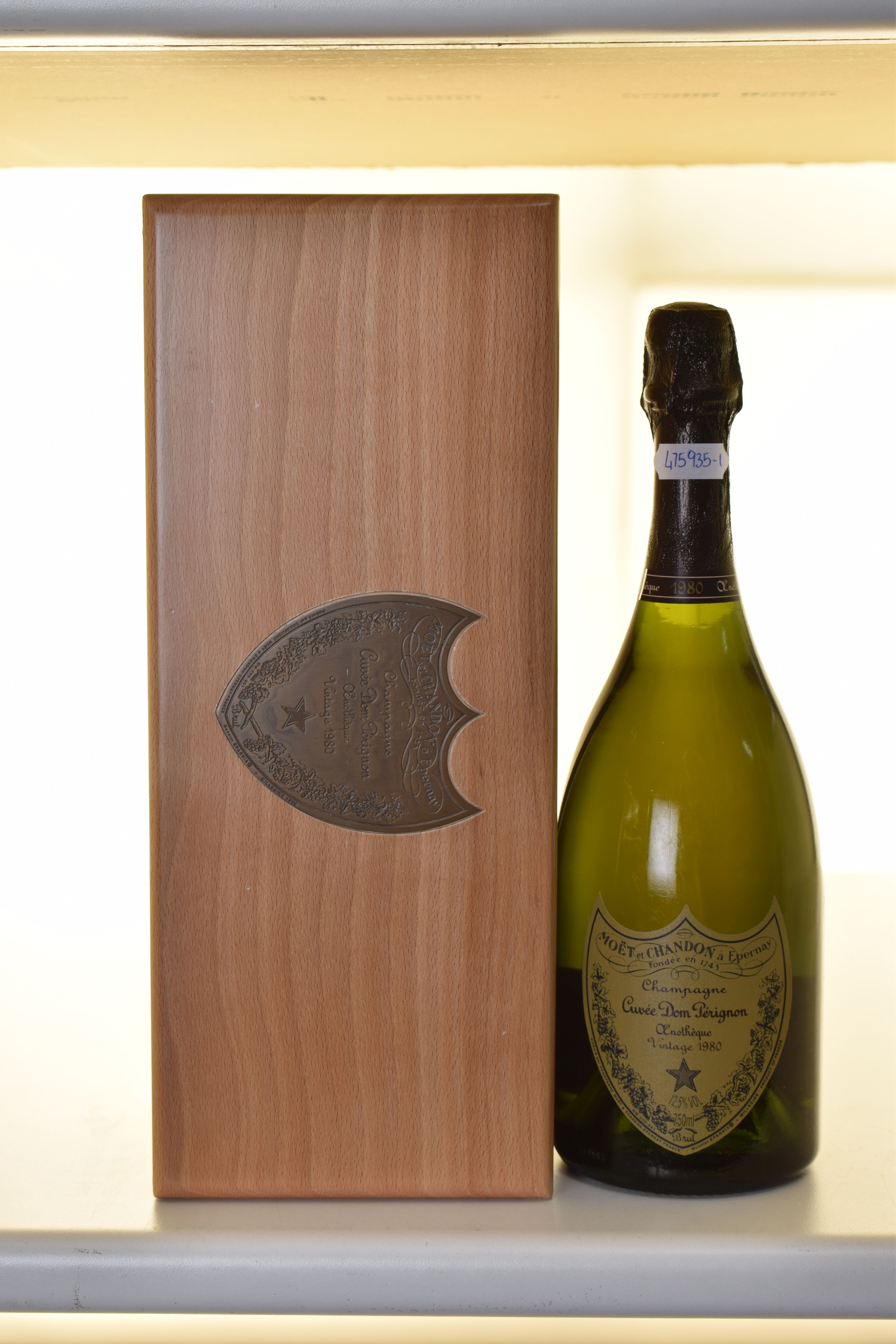 Champagne Dom Perignon Oenotheque 1980 1 bt in original wooden gift box