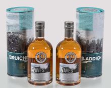 Bruichladdich Waves46%2 bts in Original presentation boxes