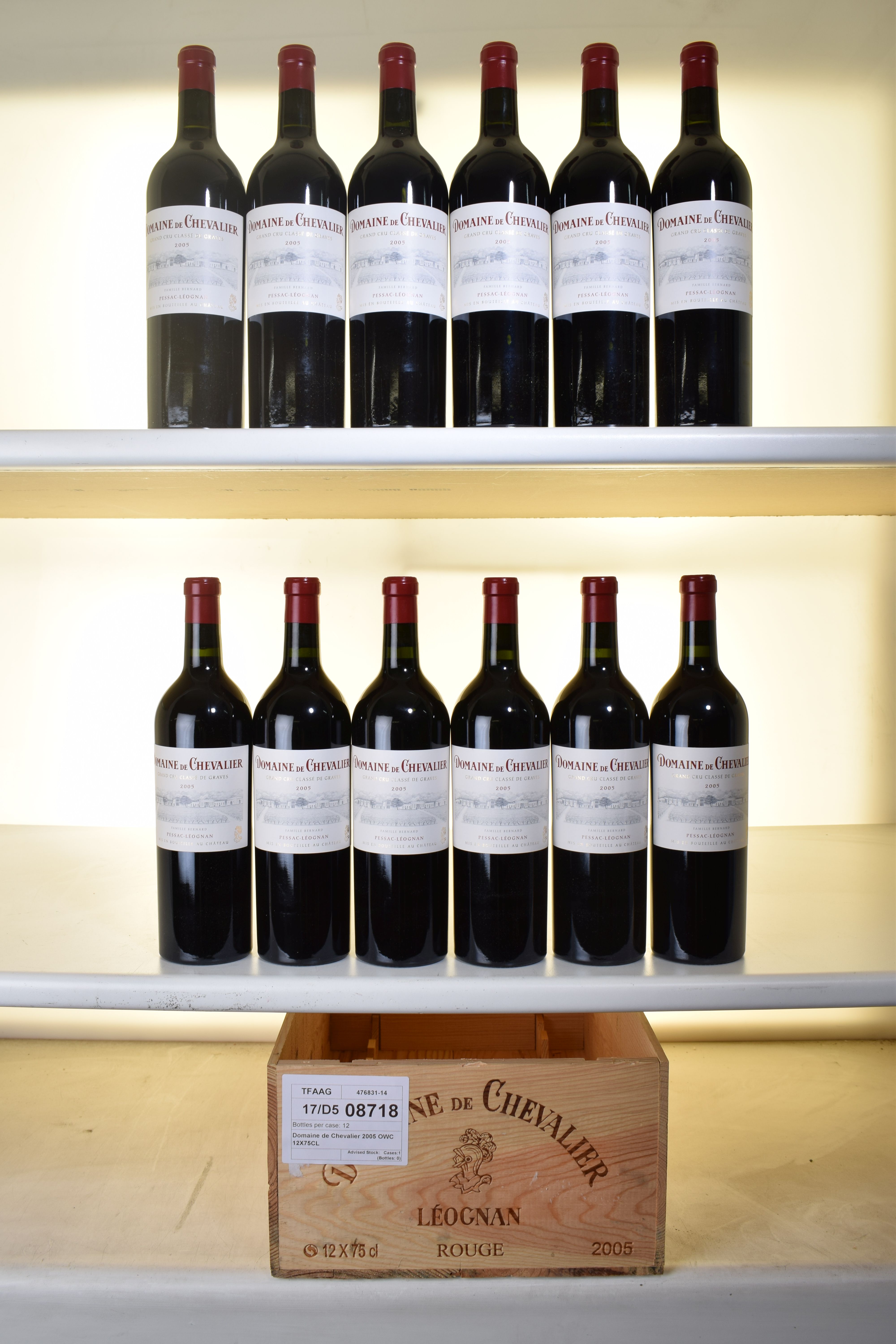 Domaine de Chevalier 2005Pessac-Leognan12 bts OWC