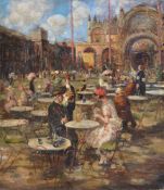 λ Vincenzo Irolli (Italian 1860-1949) Piazza San Marco, Venice