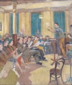 λ Harry Rutherford (British 1903 - 1985) Manchester Choral Society Rehearsal, 1940