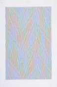 λ Bridget Riley (British b. 1931) Elapse (Schubert 30) Screenprint in colours