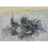 λ Anthony Gross (British 1905 - 1984) Louisiana swamp, palmetto leaves