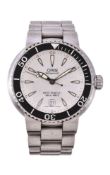 Oris, Diver, ref. 7533, a stainless steel bracelet wristwatch, automatic movement, 25 jewels, cal.