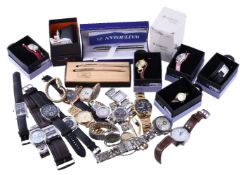 A collection of wristwatches, brands to include Accurist, Ben Sherman, Claire's, Diesel, Skagen