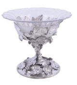 A Victorian silver dessert comport by R. & S. Garrard & Co., London 1868, stamped R & S Garrard