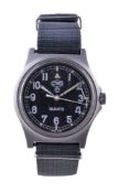 CWC, ref. W10/6645-99, a stainless steel military wristwatch, no. 5415317 5391/98, Swiss quartz