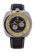 Sorna, Jacky Ickx Easy-Rider, ref. 2692, a stainless steel wristwatch, circa 1970, manual wind