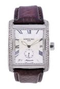 Raymond Weil, Collection Don Giovanni, ref. 2875, a stainless steel and diamond wristwatch, no.