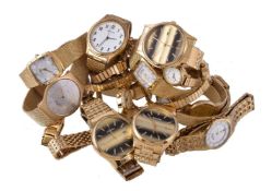 A collection of wristwatches, brands to include: Sekonda, Skagen, Timex. All recommended for