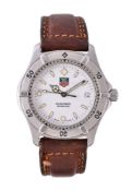 Tag Heuer, ref. 669.706, a stainless steel wristwatch, no. T14455, automatic movement, 25 jewels,