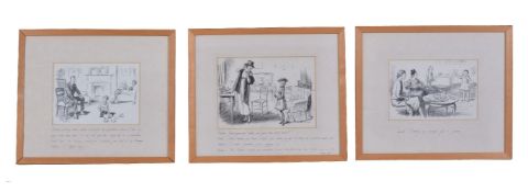 λ Lewis Baumer (British 1870-1963) A set of five prints