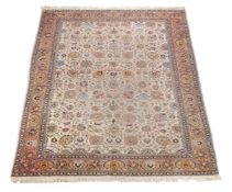 A Tabriz carpet, approximately 341 x 233cm