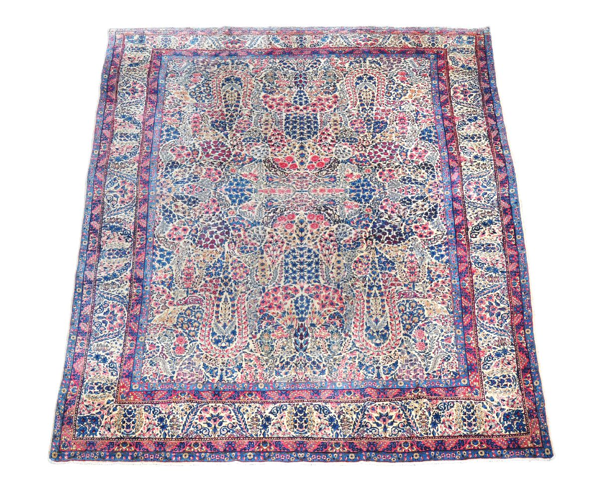 A Lavar Kirman carpet, approximately 350 x 260cm