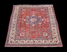 An Isfahan carpet, approximately 420 x 271cm